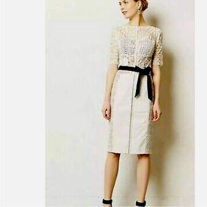 Byron Lars Beguile Carissima Dress Ivory size 6 NWOT